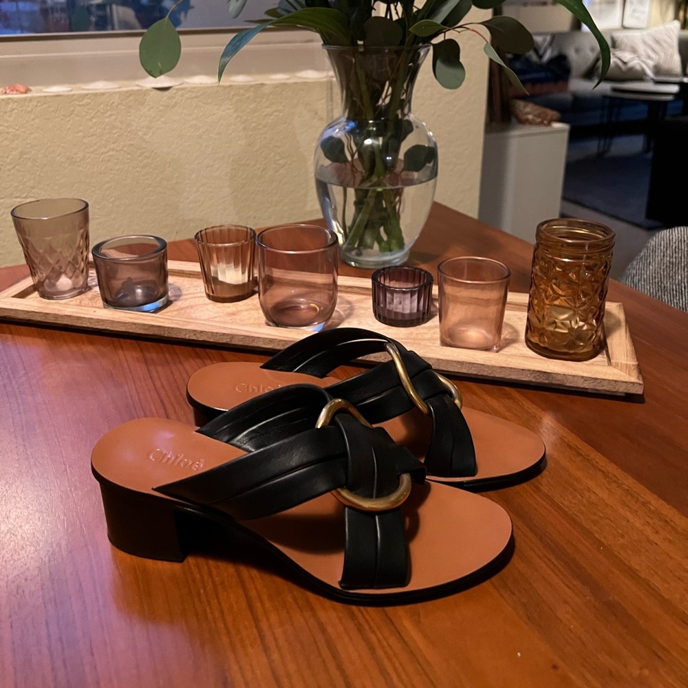 Chloé Rony Chunky Sandal - Picture 9 of 10
